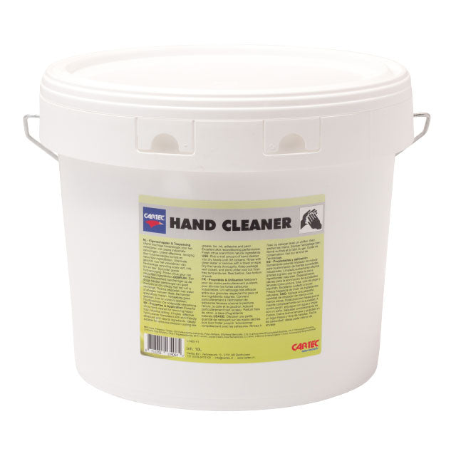 Secchio di Hand Cleaner di Cartec per una pulizia efficace e delicata delle mani