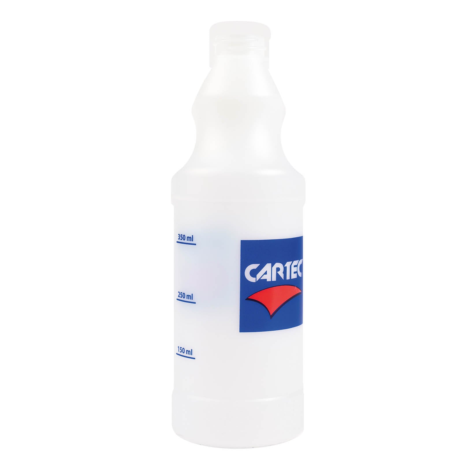 Flacone CARTEC bianco graduato per miscelazione e applicazione di prodotti di detailing.