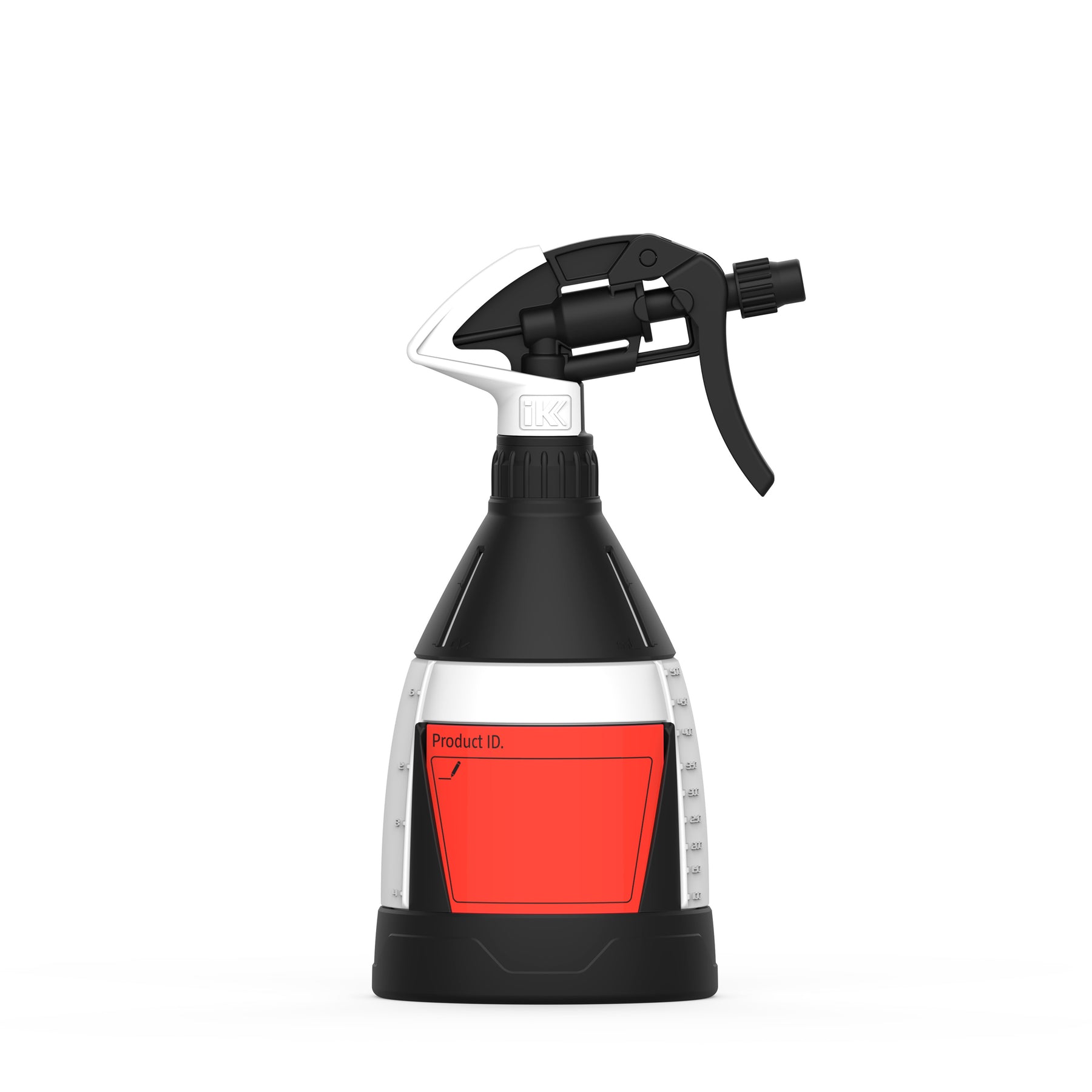 Nebulizzatore IK Multi TR Mini 360°, perfetto per applicazioni versatili e precise, con design compatto e resistente. con etichetta sul retro