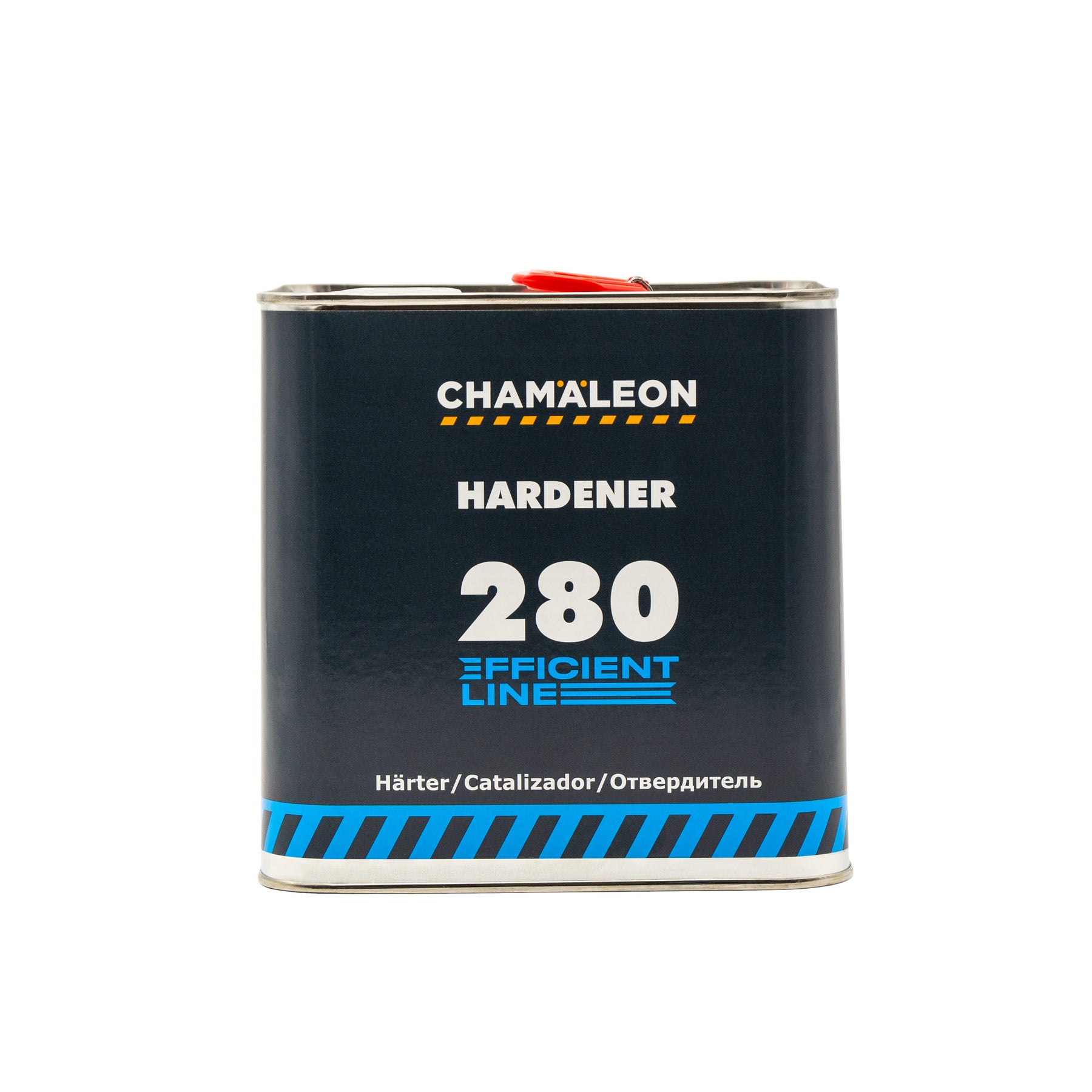 Chamaleon HS Hardener for 180 Clear Coat, catalizzatore per trasparenti per una finitura resistente su superfici verniciate.