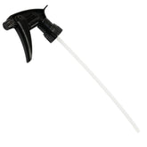 Spruzzino nero CARPRO 28mm con tubo bianco, ideale per l'applicazione di prodotti per detailing auto, su sfondo bianco.