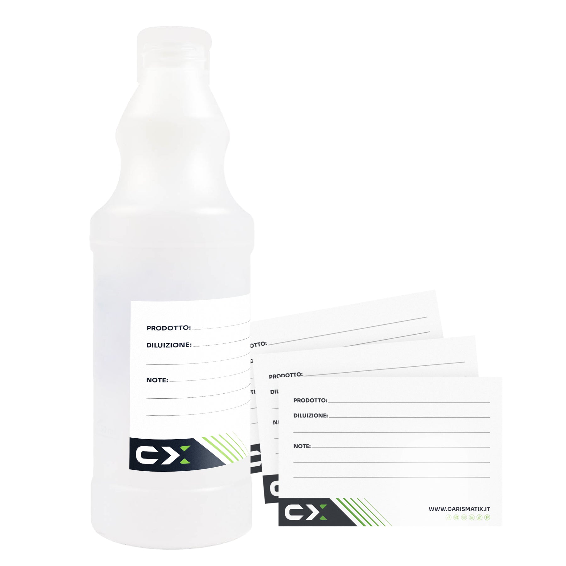CARISMATIX Adhesive Labels for Bottles