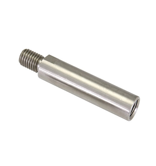 Prolunga da 80mm per lucidatrice rotativa in acciaio inox.