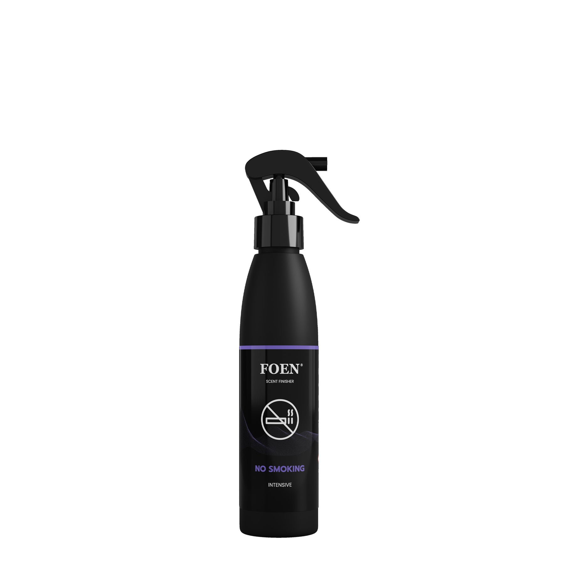 Bottiglia di FOEN No Smoking Profumo Spray, deodorante auto che elimina gli odori sgradevoli, ideale per rinfrescare e profumare l'interno del veicolo.