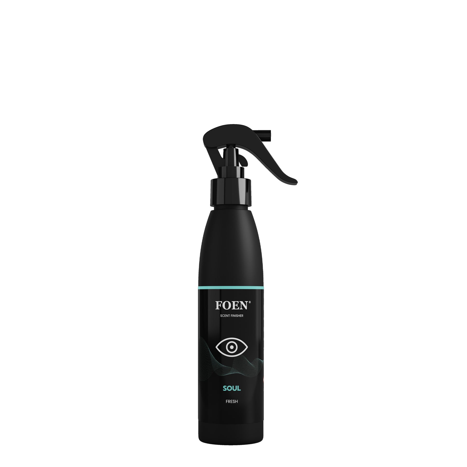 Bottiglia di FOEN Soul Profumo Spray, deodorante auto con fragranza profonda e avvolgente, ideale per rinfrescare e profumare l'interno del veicolo.