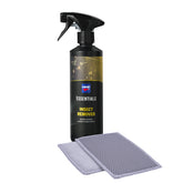 Kit Moscerini Basic CARTEC, set completo per la rimozione rapida ed efficace dei moscerini dalla carrozzeria del veicolo.