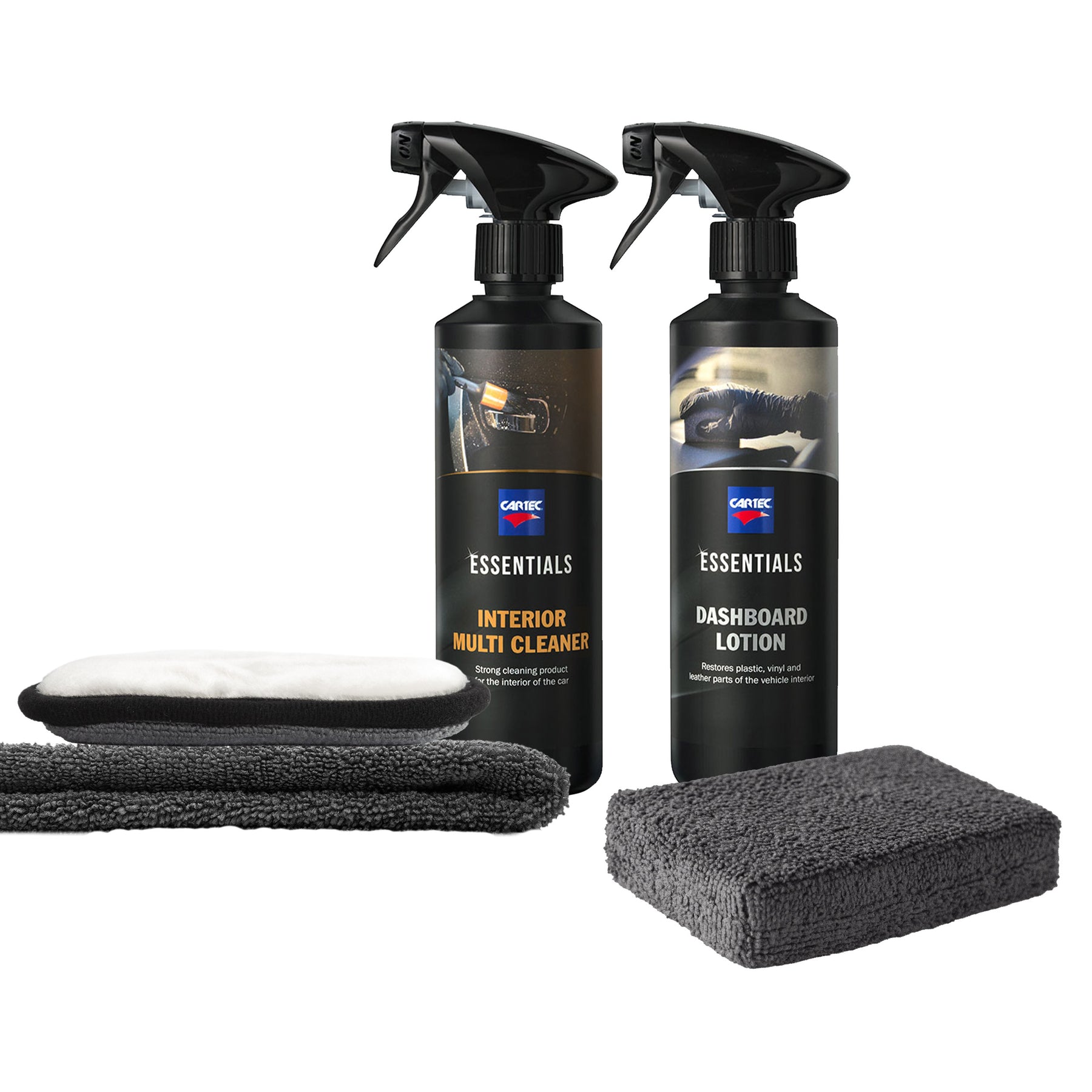 Kit Pulizia Interni Auto, ideale per mantenere l'interno della tua auto fresco e pulito.