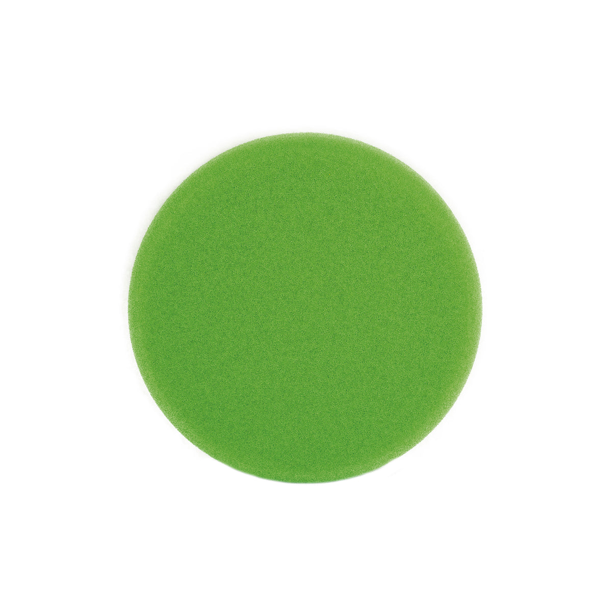 Tampone di lucidatura CARTEC verde coarse per lucidatrice rotativa, ideale per una rimozione aggressiva dei difetti della vernice.