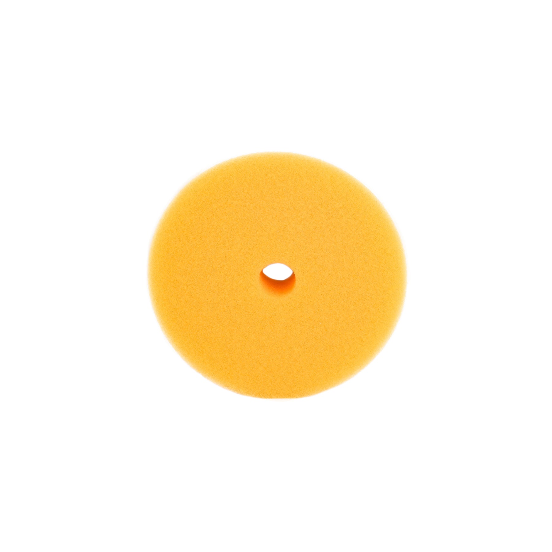 Tampone di lucidatura CARTEC giallo medio per lucidatrice rotorbitale, ideale per una rimozione efficace dei difetti della vernice.