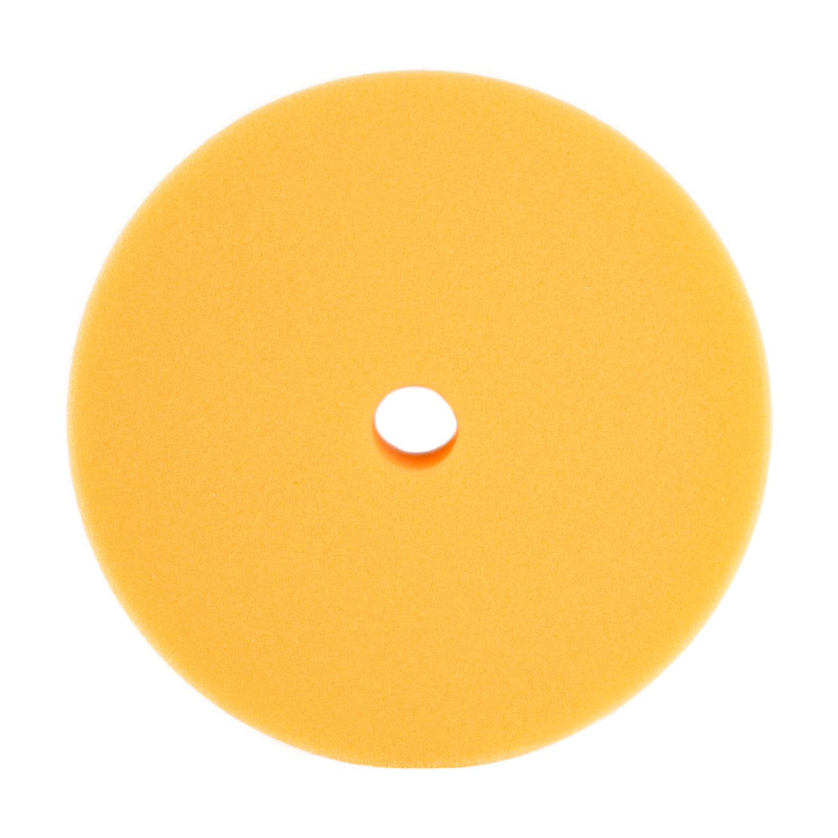 Tampone di lucidatura CARTEC giallo medio per lucidatrice rotorbitale, ideale per una rimozione efficace dei difetti della vernice.