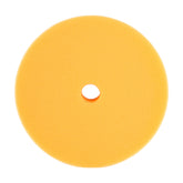 Tampone di lucidatura CARTEC giallo medio per lucidatrice rotorbitale, ideale per una rimozione efficace dei difetti della vernice.