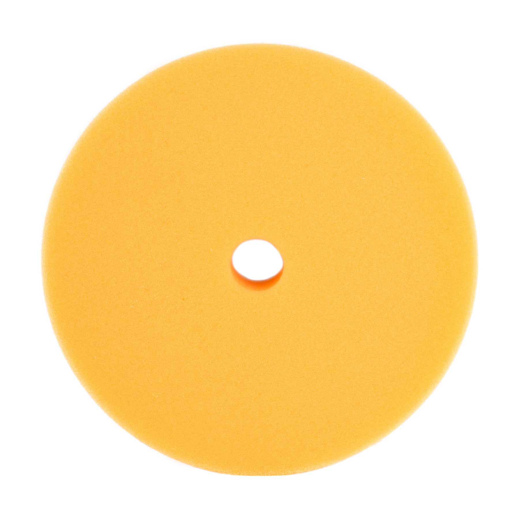 Tampone di lucidatura CARTEC giallo medio per lucidatrice rotorbitale, ideale per una rimozione efficace dei difetti della vernice.