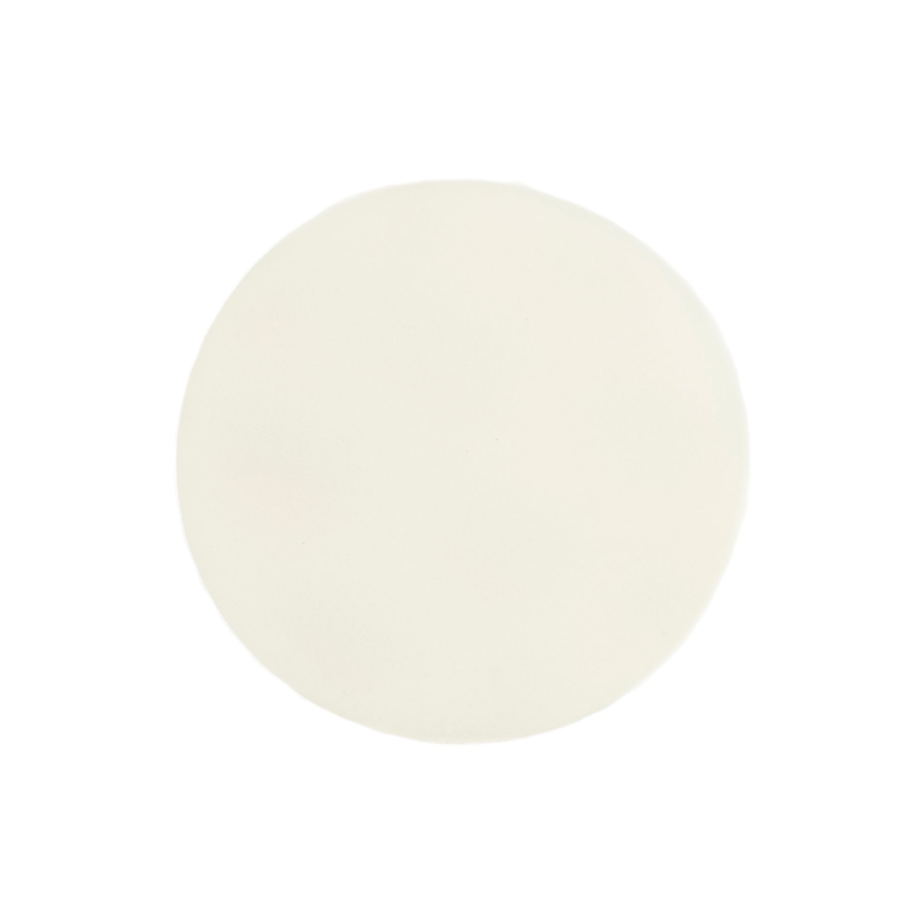 Tampone di lucidatura CARTEC bianco soft per lucidatrice rotativa, ideale per una finitura delicata e uniforme.