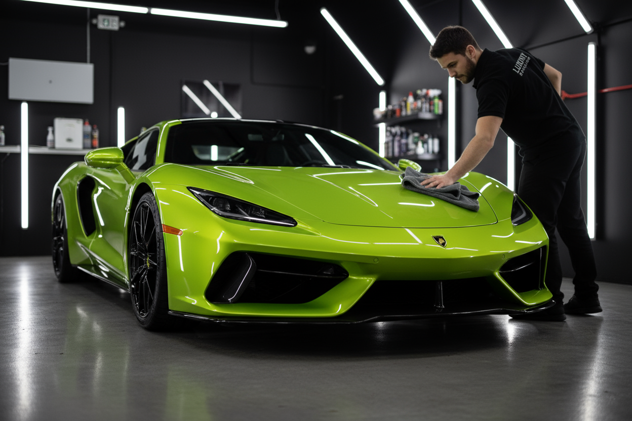 Come asciugare la carrozzeria della tua auto senza lasciare aloni