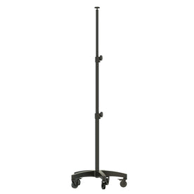 SCANGRIP Wheelstand 2.0 utilizzato per sostenere una luce da lavoro, migliorando l'illuminazione durante il detailing.