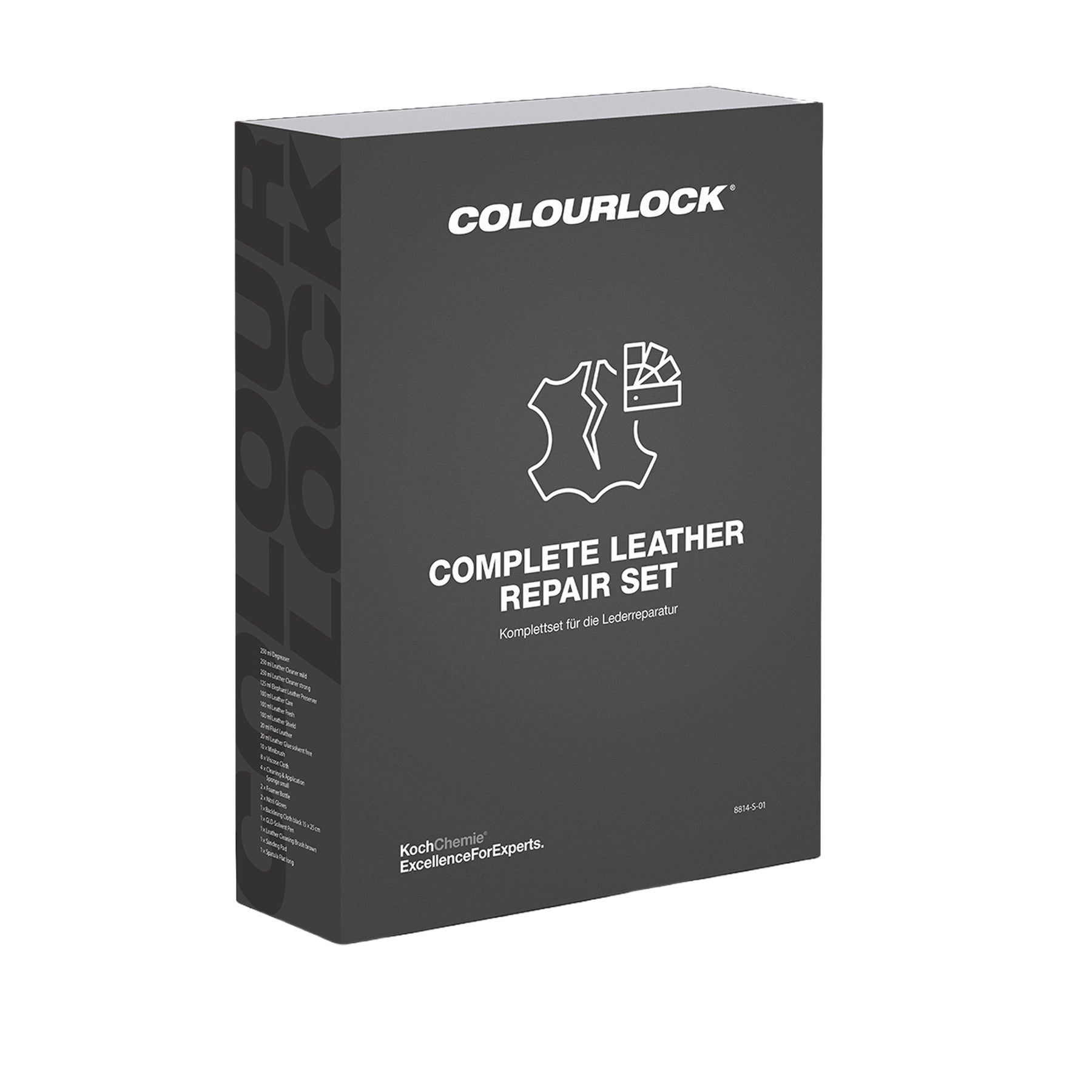 COLOURLOCK Complete Leather Repair Set + Color Leather Fresh + Fluid Leather