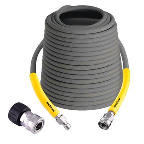 Tubo Active Alta Pressione da 15 metri con raccordi rapidi in acciaio inox e guaina in gomma rinforzata