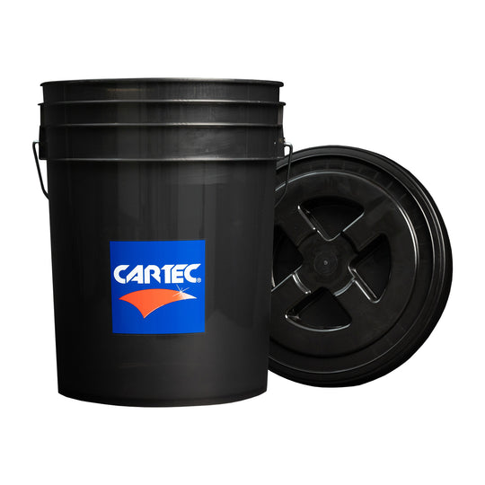 CARTEC Kit Secchio Lavaggio 20L con Coperchio