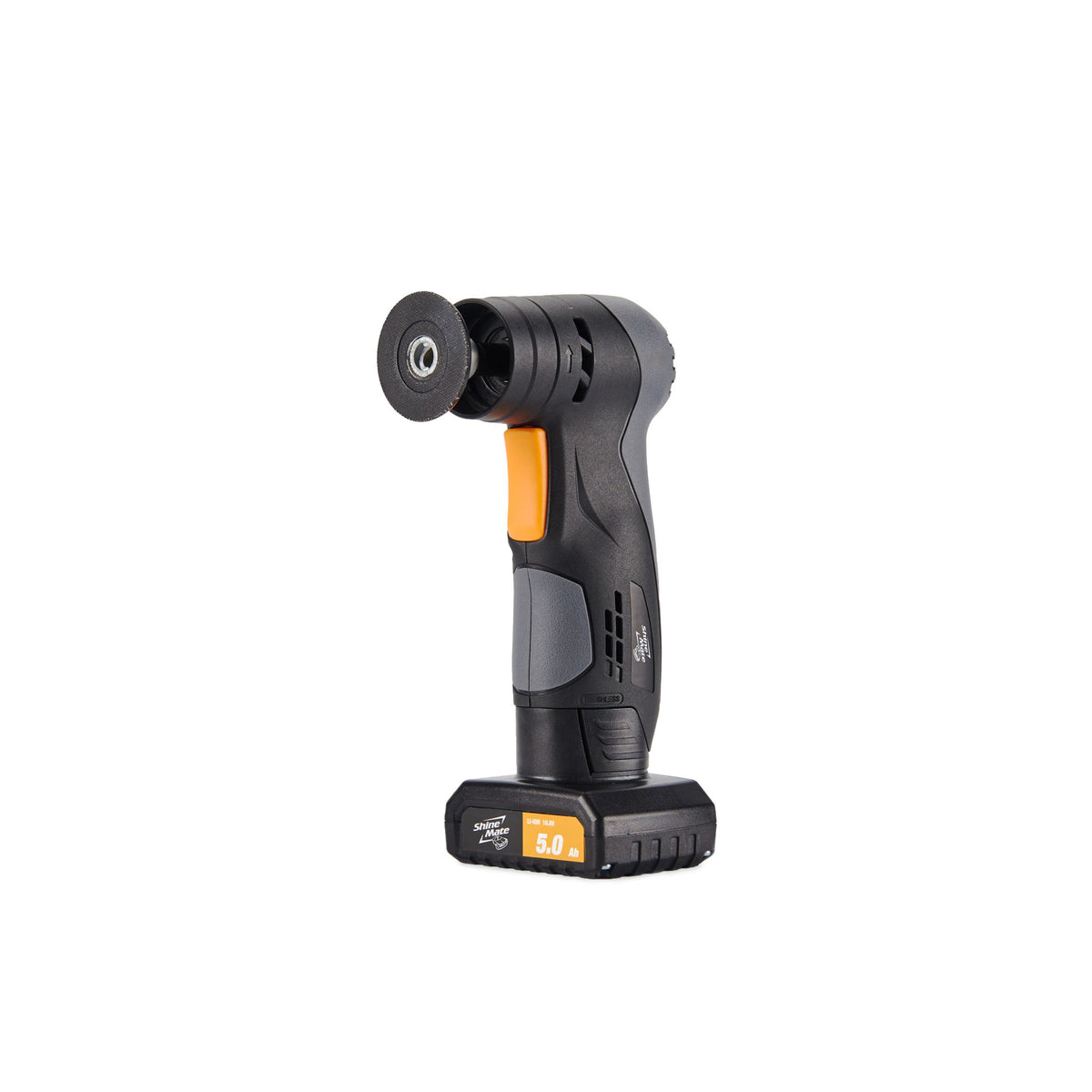 Levigatrice cordless ShineMate EB202A con batteria da 5.0Ah, compatta e maneggevole