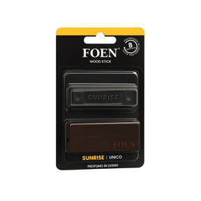 Ricarica profumo auto FOEN Wood Stick Sunrise, fragranza in legno per Detailers, durata fino a 8 settimane
