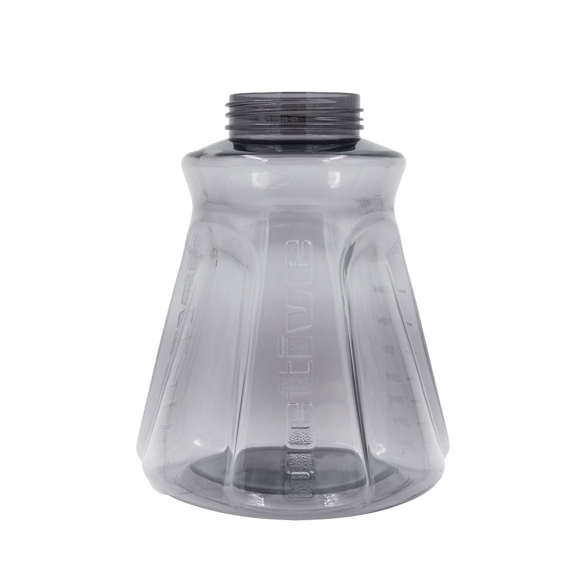 Serbatoio trasparente ACTIVE per lancia schiuma, in plastica resistente