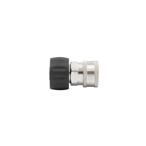 Profilo laterale adattatore ACTIVE M22/14 mm a innesto rapido, corpo in metallo con ghiera zigrinata