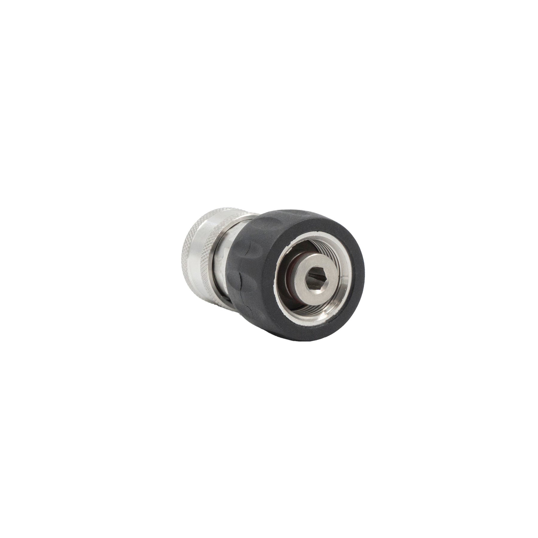 Vista posteriore adattatore ACTIVE M22/14 mm con innesto rapido, raccordo in metallo con rivestimento