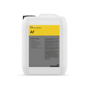 Tanica Koch-Chemie Active Foam 10L con schiuma attiva profumata per la pulizia professionale e delicata delle superfici auto.