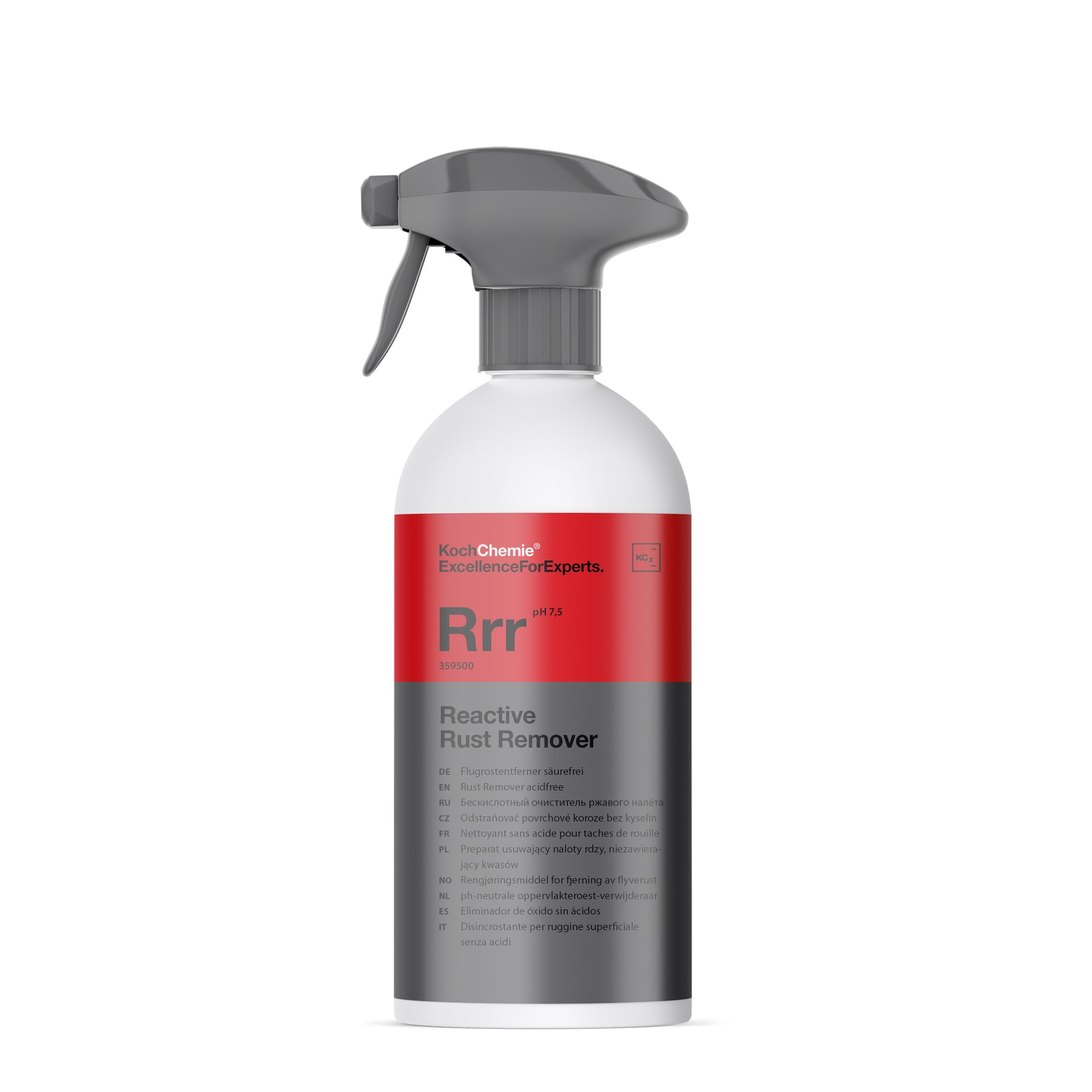 Flacone spray Koch-Chemie RRR Reactive Rust Remover 500 ml rimuovi ruggine