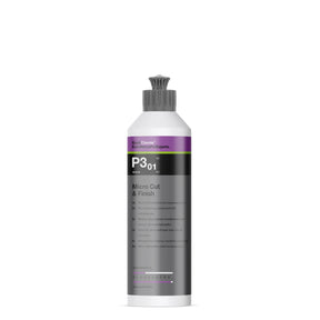 flacone Micro Cut & Finish P3.01 Koch-Chemie polish lucidante con micro abrasivi e cera per finitura vernici scure e sensibili