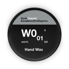 coperchio Hand Wax W0.01 Koch-Chemie con logo ExcellenceForExperts e design professionale