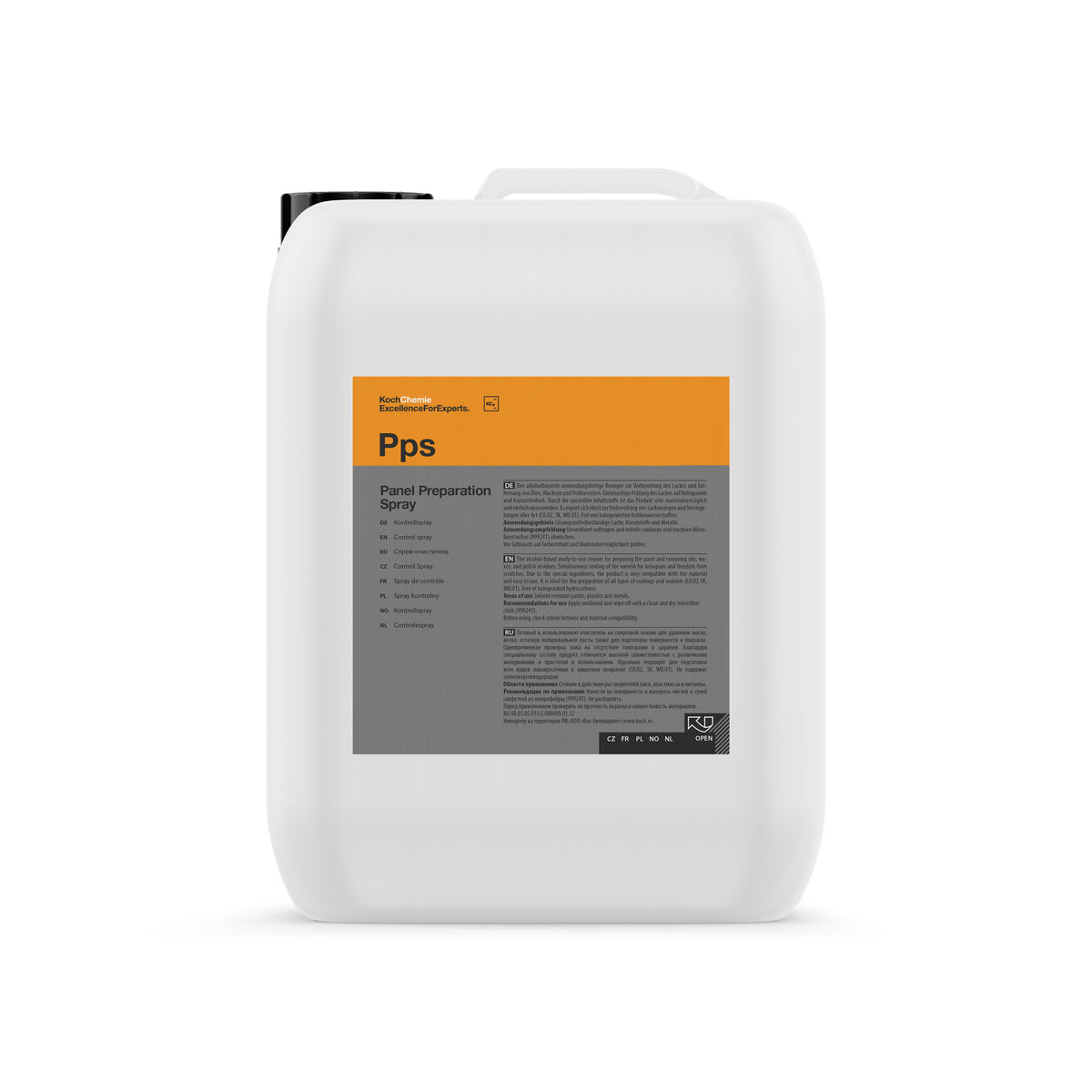 tanica Koch-Chemie PPS Panel Preparation Spray per la preparazione professionale dei pannelli auto prima di sigillanti e coating