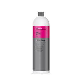 Bottiglia Koch Chemie Colorful Blue 1L, shampoo auto concentrato colorato con effetto schiuma blu