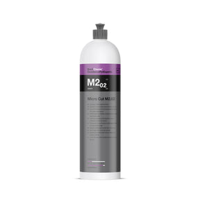 flacone Koch-Chemie Micro Cut M2.02 polish ultra-fine per finitura lucida rimozione ologrammi e micrograffi fino a grana 4000