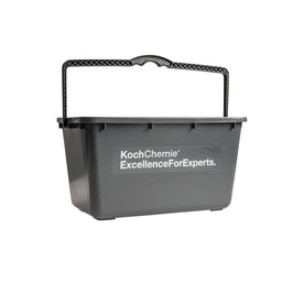 Secchio grigio rettangolare Koch-Chemie da 18 litri con manico robusto