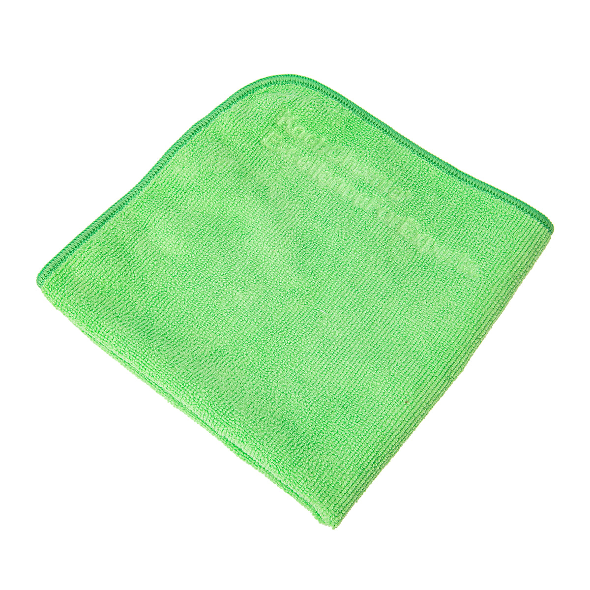 Panno in microfibra verde Koch-Chemie Allrounder Towel per la pulizia e lucidatura delicata delle superfici auto senza lasciare graffi o aloni.