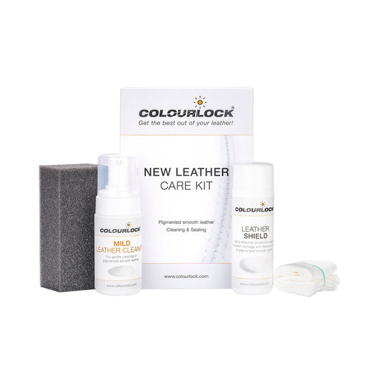 COLOURLOCK Care Kit for New Leather with Cleaner & Leather Shield