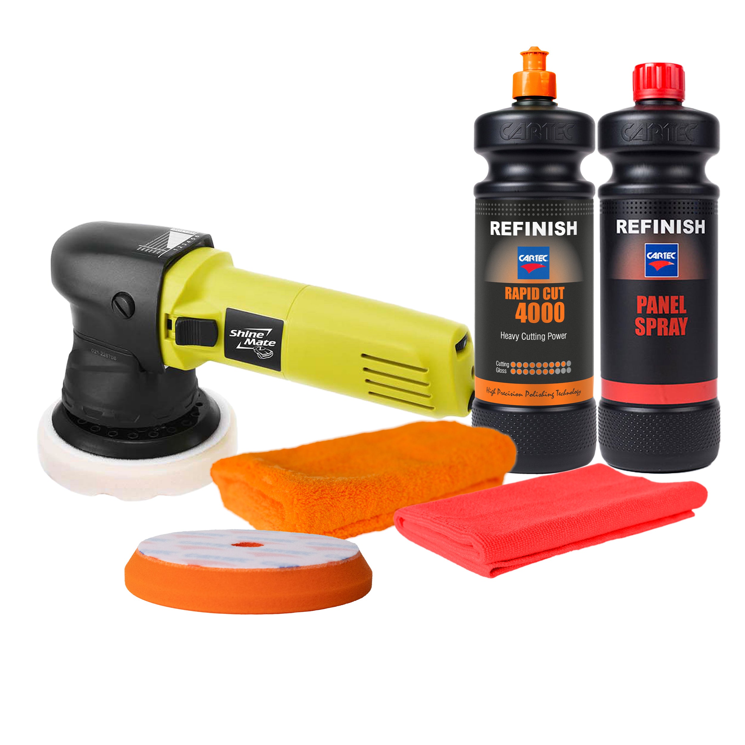 Cartec - refinish | Cartec kit lucidatura entry level one step | Ottimo ...