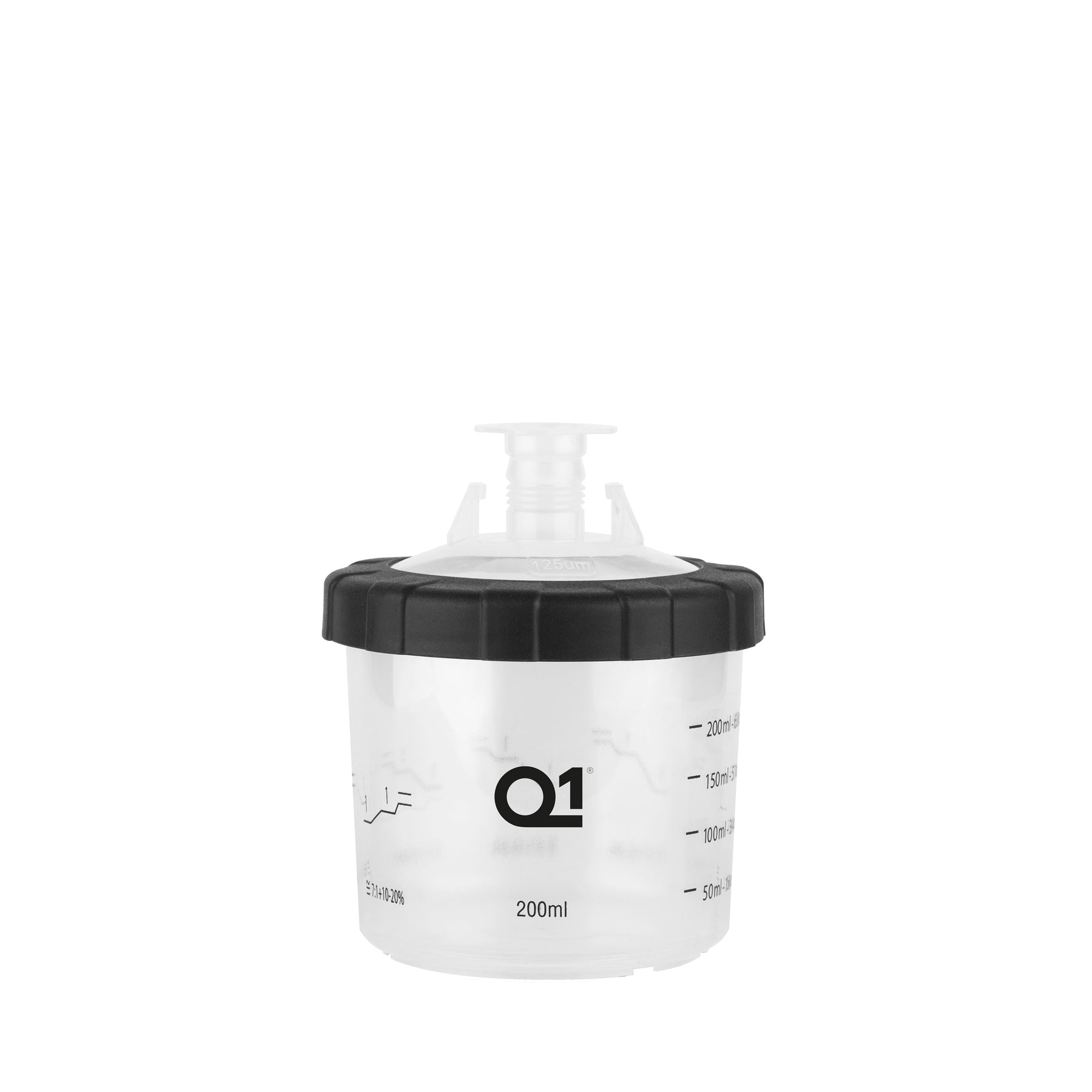 Q1 PCS Paint Cup System 200ml - Contenitore graduato per verniciatura