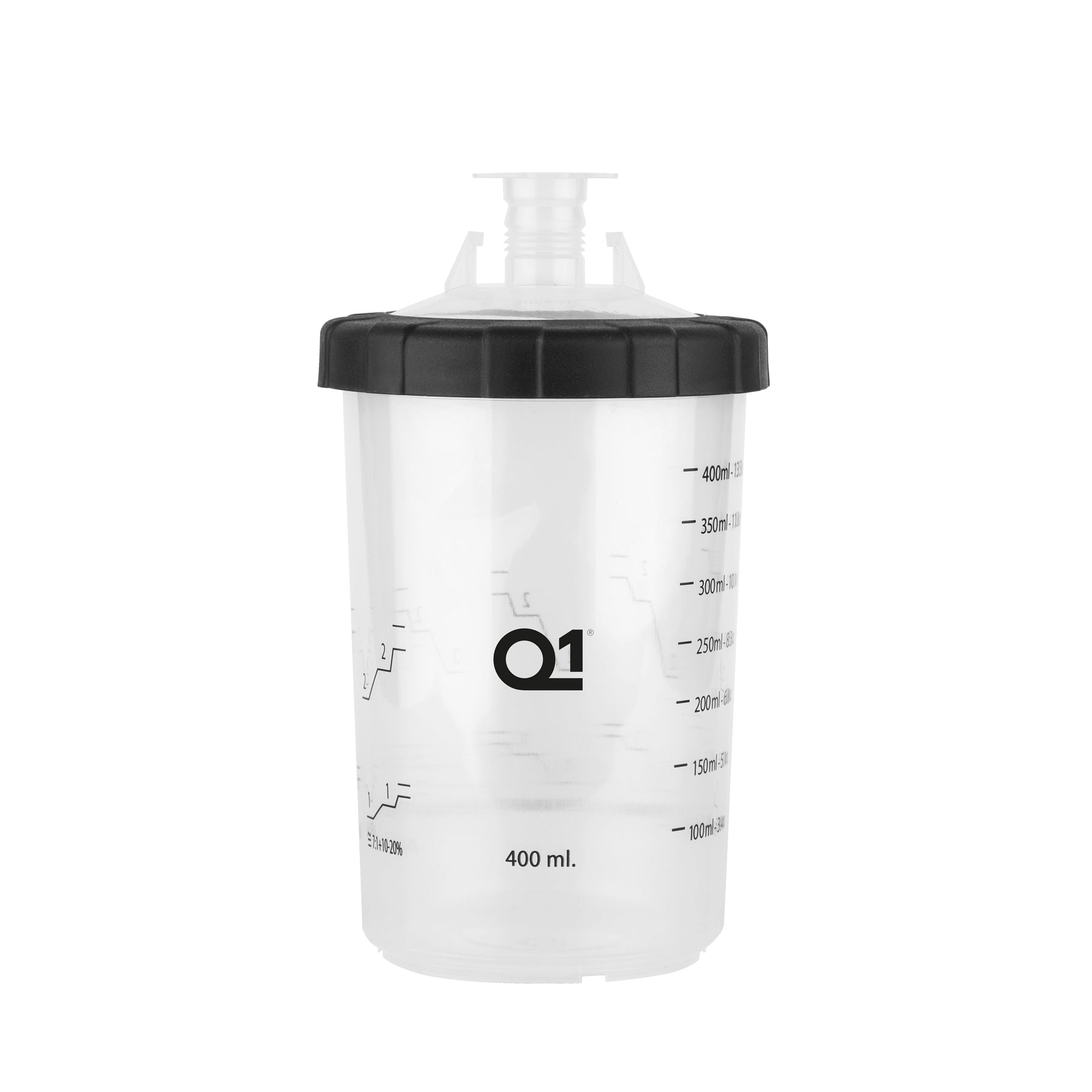 Q1 PCS Paint Cup System 400ml - Contenitore graduato per verniciatura