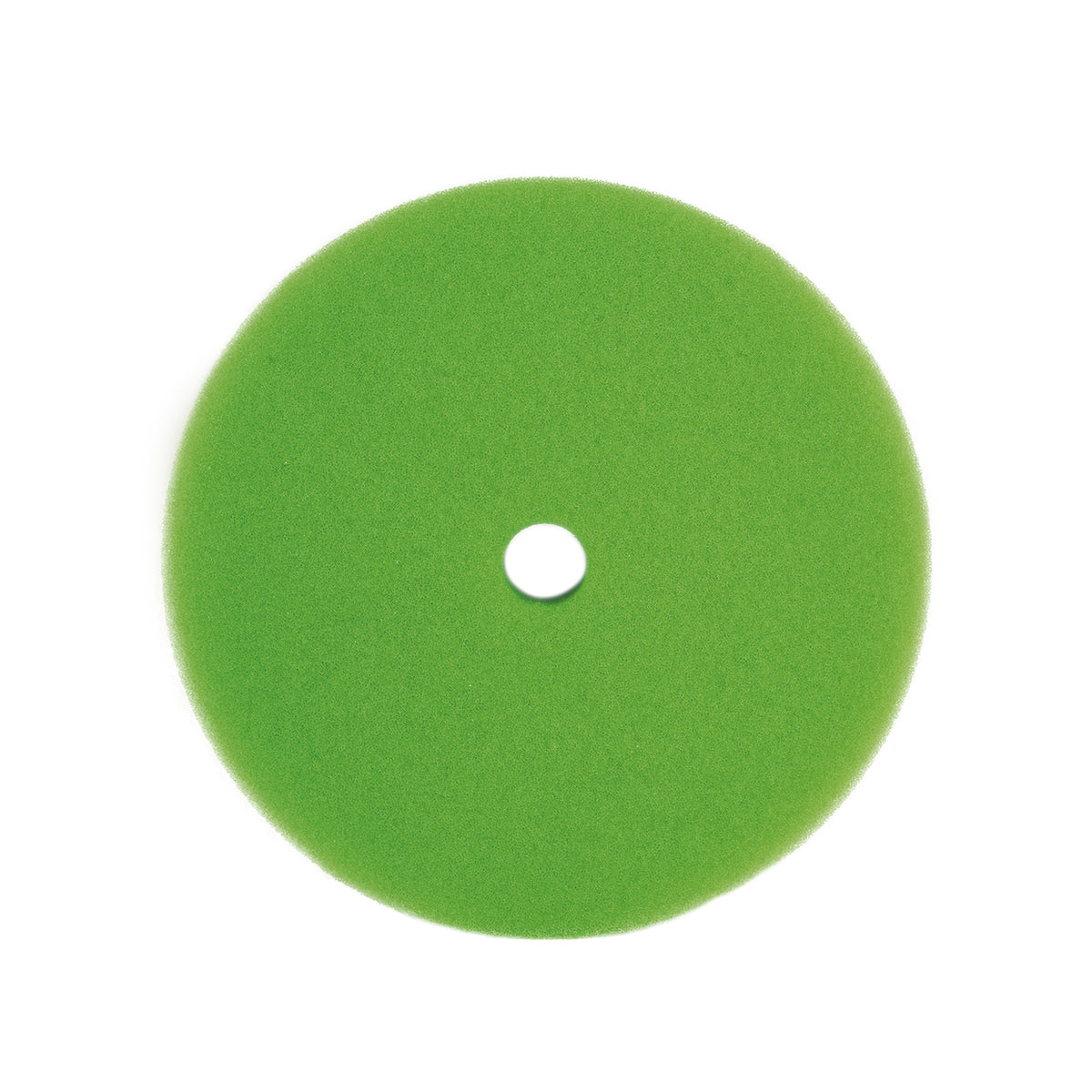 Tampone di lucidatura CARTEC verde coarse per lucidatrice rotorbitale, ideale per una rimozione aggressiva dei difetti della vernice.