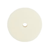 Tampone di lucidatura CARTEC bianco soft per lucidatrice rotorbitale, ideale per una finitura delicata e uniforme.