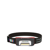 Lampada frontale SCANGRIP I-MATCH 4 con fascia elastica nera e LED CRI+, ideale per Detailers e color matching ad alta precisione