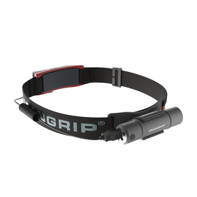 Vista posteriore della SCANGRIP I-MATCH 4 con fascia regolabile e porta USB integrata, ideale per Detailers e lavori di precisione professionale