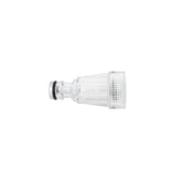 Adattatore trasparente per tubo acqua in ingresso idropulitrice ACTIVE 2.0 con attacco rapido e guarnizione O-ring