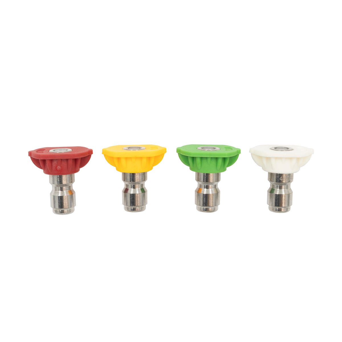 Kit 4 ugelli ACTIVE per idropulitrice ad alta pressione, colori codificati per diverse angolazioni di getto