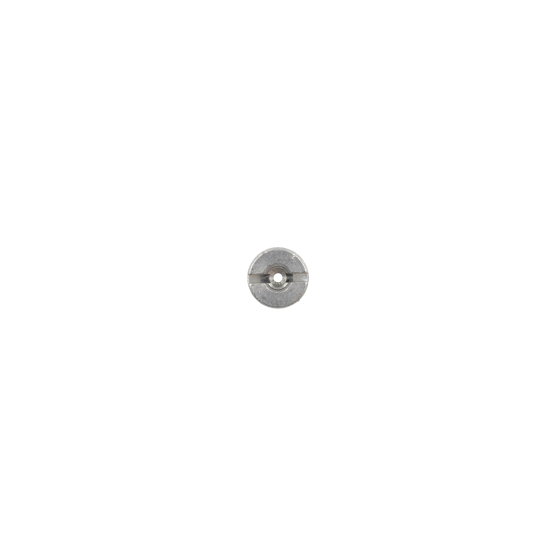 Vista frontale ugello ACTIVE 1.45 mm in acciaio con filettatura e O-ring, compatibile con idropulitrici ad alta pressione
