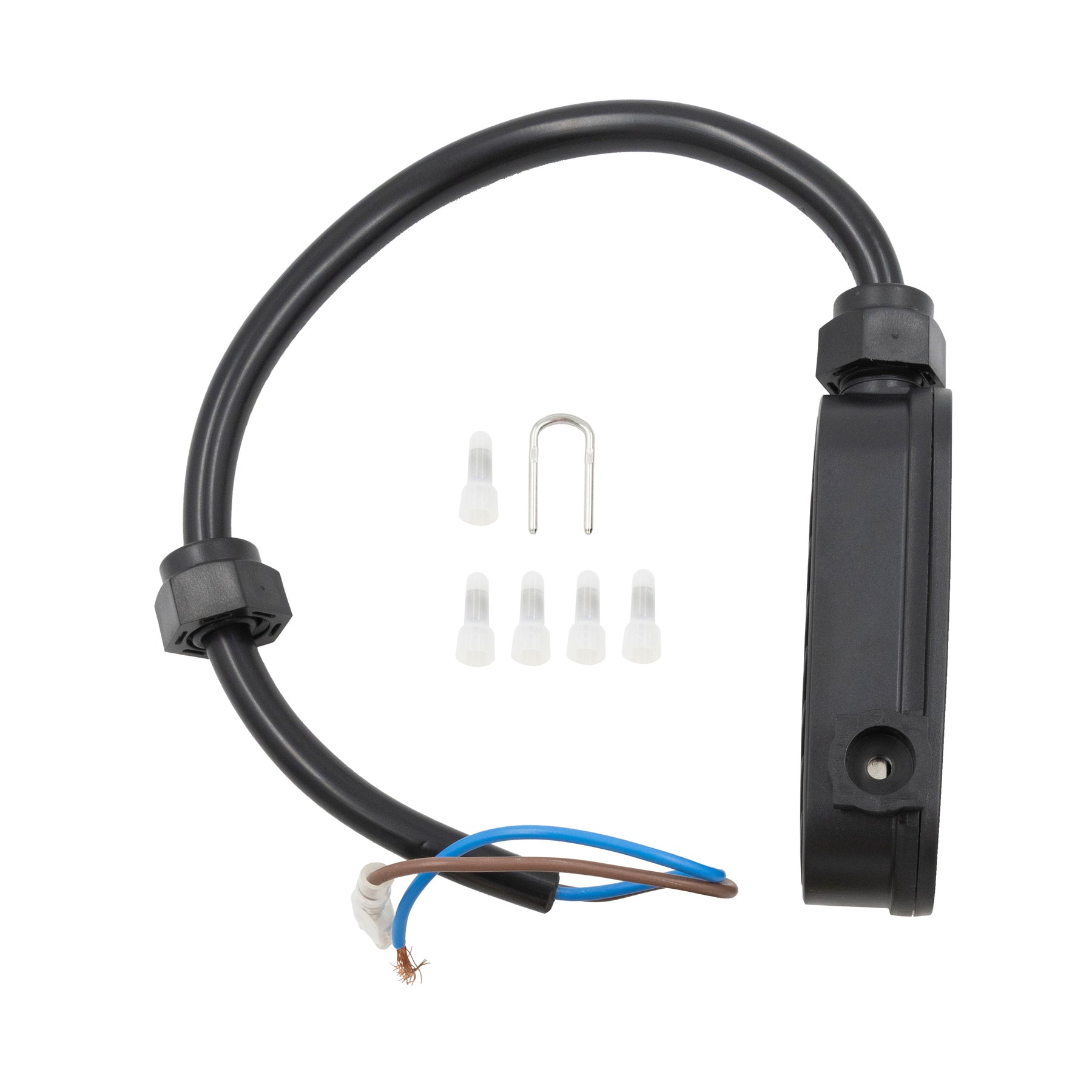 Cavo elettrico con connettore e terminali per parte frontale pompa ACTIVE idropulitrice 2.3, kit per collegamento rapido e sicuro