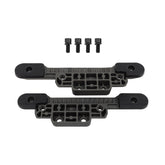 Kit supporti motore ACTIVE per idropulitrice 2.3 con due staffe sagomate e viti di montaggio, ideale per assorbire vibrazioni e fissare il motore