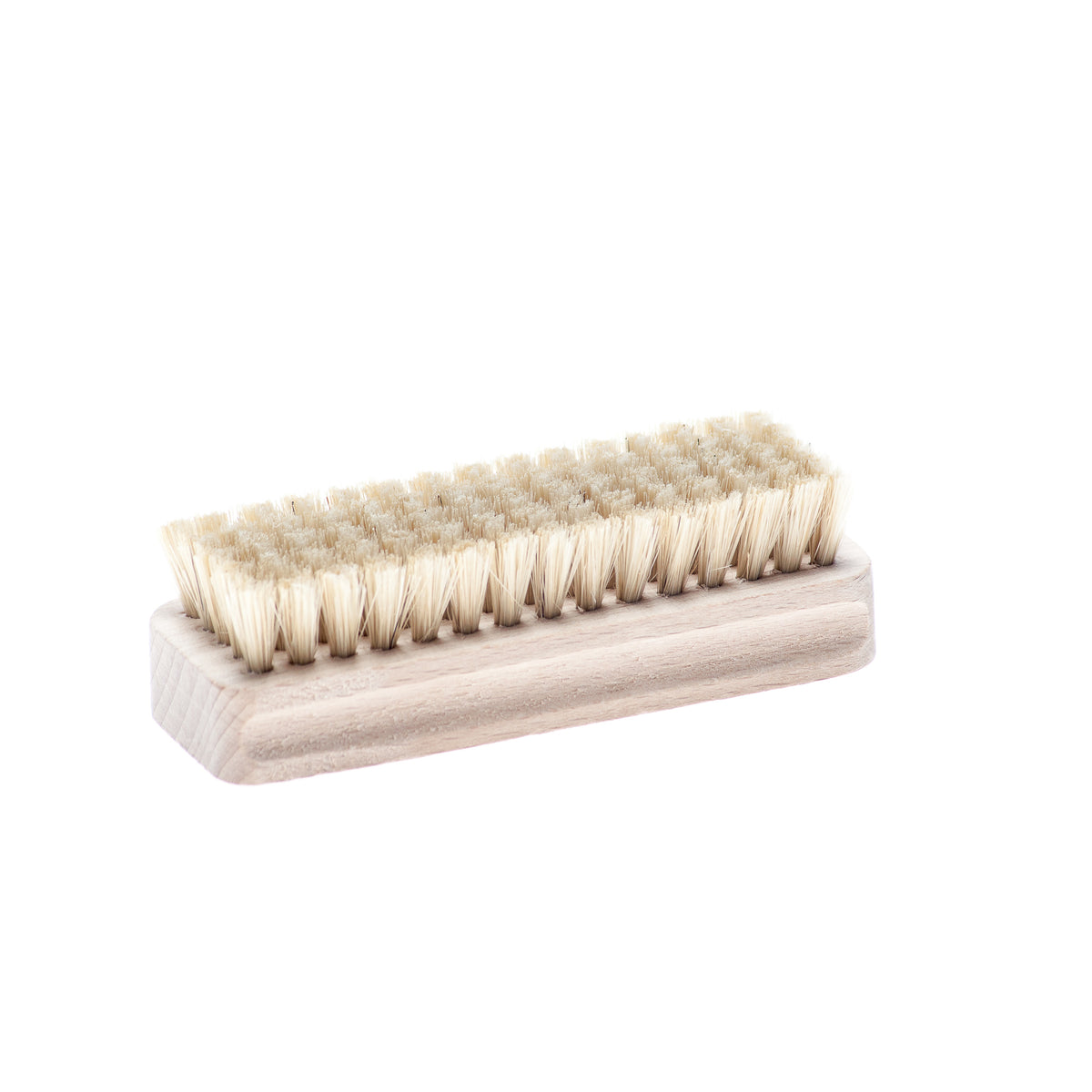 Spazzola Sibelum EcoBrush con setole naturali, perfetta per una pulizia ecocompatibile e delicata su superfici sensibili.